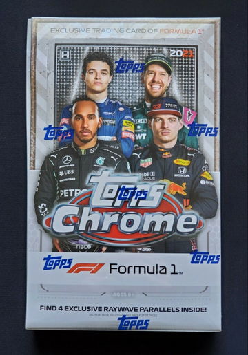 2021 Topps F1 Chrome Lite Hobby Box
