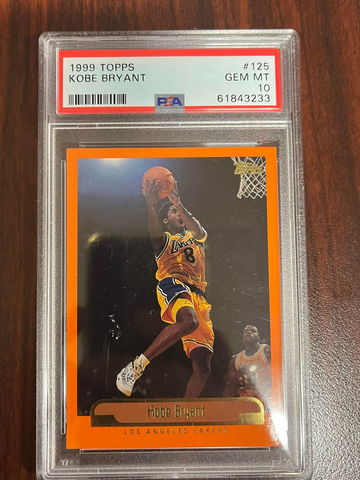 1999 Topps Kobe Bryant PSA 10
