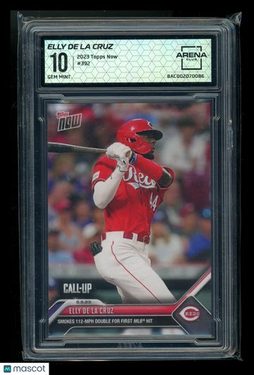 2023 Topps Now Elly De La Cruz #392 Arena Club 10