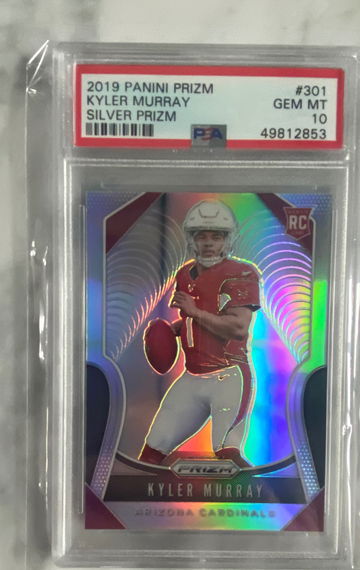 Kyler Murray 2019 Prizm Silver Psa 10