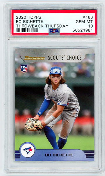2020 Topps Throwback Thursday Bo Bichette RC