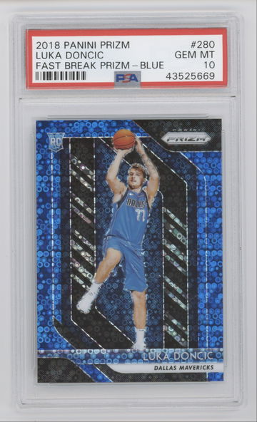 Luka Doncic Blue Fast Break