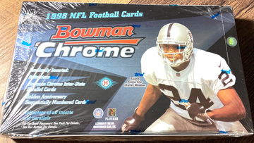 1998 Bowman Chrome Football Hobby Box