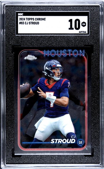 2024 Topps Chrome CJ Stroud #83 SGC 10