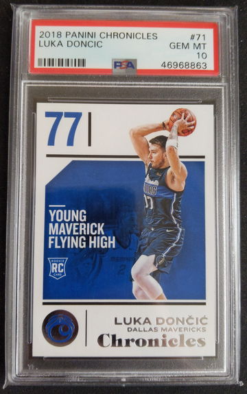 2018-19 Luka Doncic Chronicles #71 PSA 10