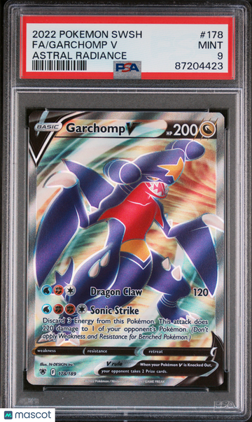 2022 PokéMon TCG Fa #178 PSA 9