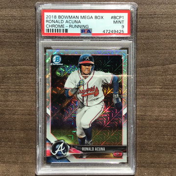 2018 Bowman Mega Box Ronald Acuna 