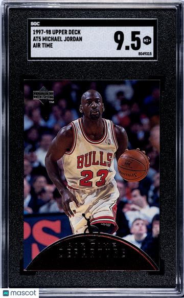 1997 Upper Deck Michael Jordan #AT5 Air Time SGC 9.5