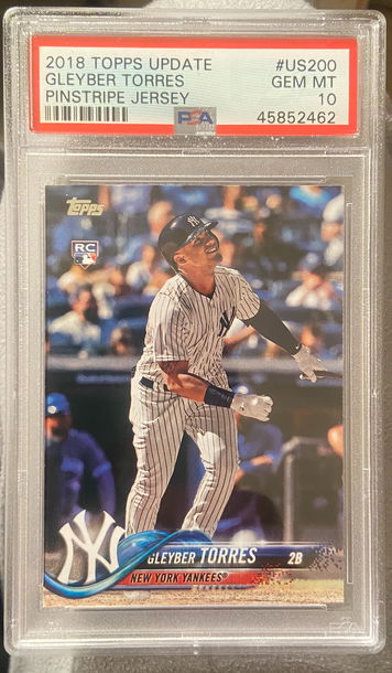 Gleyber Torres update Rc psa 10