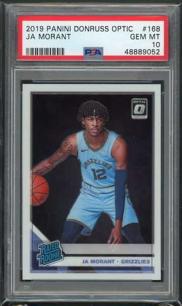Ja Morant 2019 Optic PSA 10 
