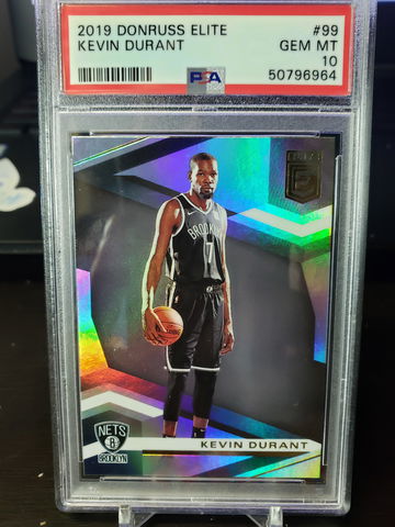 2019 Donruss Elite Kevin Durant PSA 10