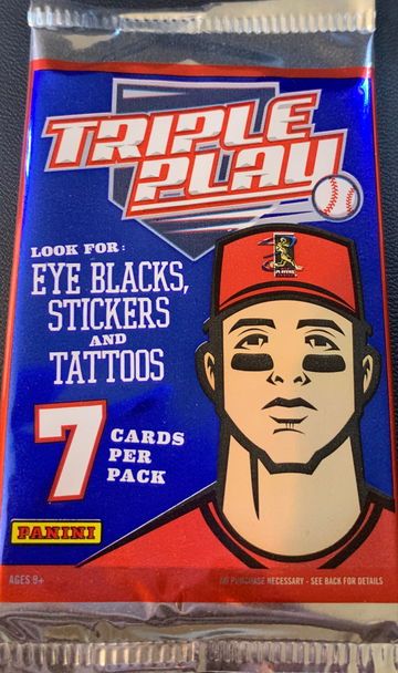 2013 Panini Triple Play Baseball Retail Pack 