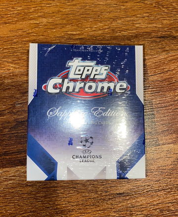 2019/20 Topps Chrome Sapphire UEFA sealed Hobby box