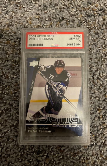 Victor Hedman Young Guns PSA 10