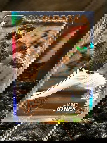 2024 Topps Chrome JARED JONES RC Sepia Refractor #96 Rookie Pittsburgh Pirates