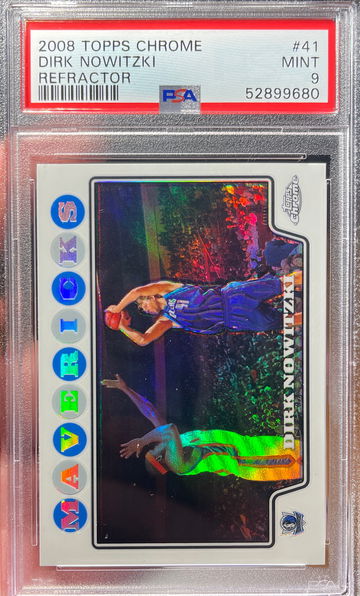 2008 Topps Chrome Dirk Nowitzki