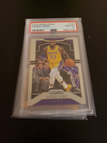 2019 Prizm Lebron James