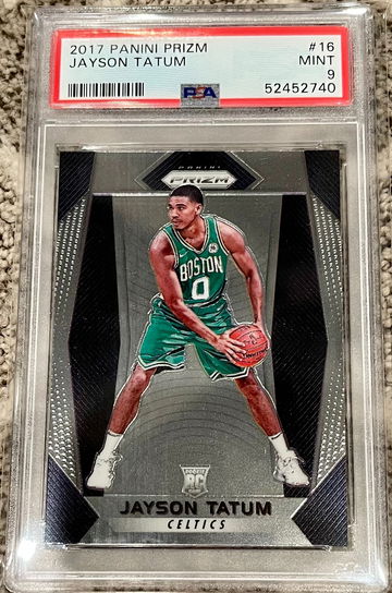2017 Panini Prizm Jayson Tatum PSA 9