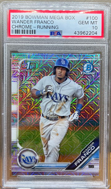 2019 BOWMAN MEGA WANDER FRANCO PSA 10 GEM MINT