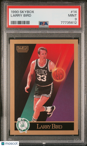 1990 Skybox Larry Bird #14 PSA 9