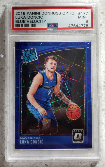 2018-19 Optic Blue Velocity Luka Doncic