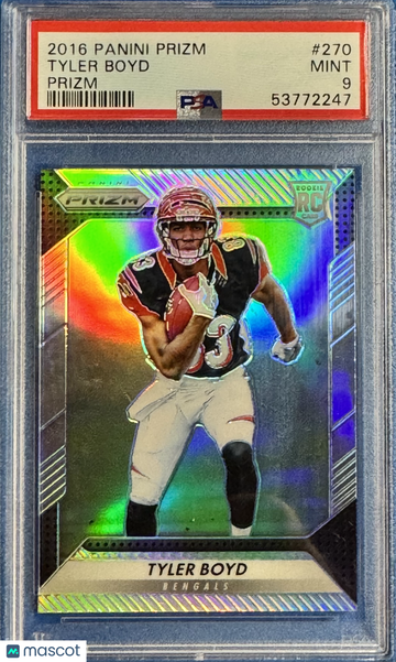 2016 Panini Prizm Tyler Boyd #270 PSA 9