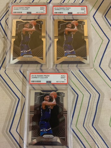 Jarret Culver Psa 9 base (lot3)