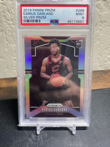 2019 Panini Prizm Darius Garland Silver Prizm PSA 9