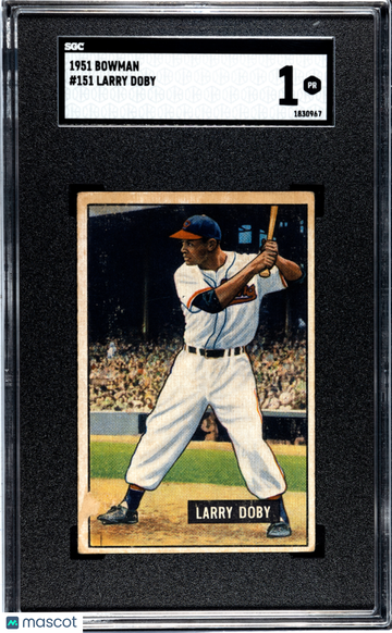 1951 Bowman Larry Doby #151 SGC 1