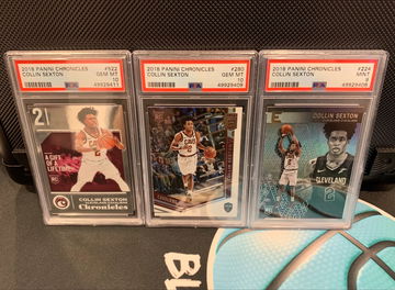 Collin Sexton RC Chronicles PSA LOT Cleveland 