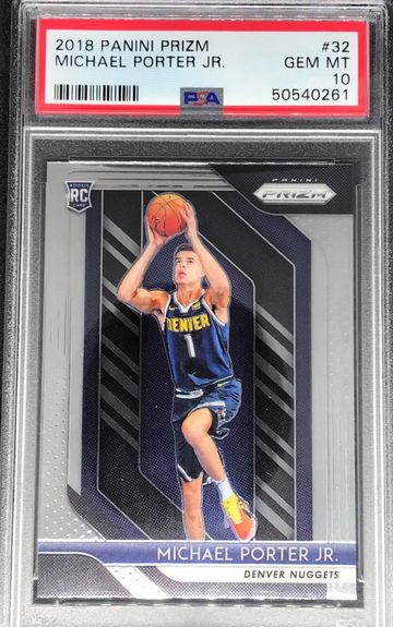 Michael Porter Jr 2018 Prizm RC Rookie PSA 10