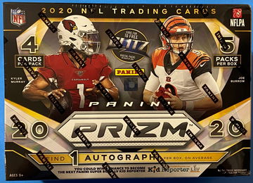 2020 PRIZM FOOTBALL MEGA BOX