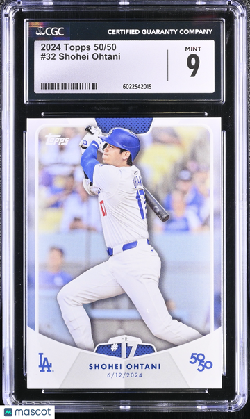2024 Topps 50/50 Shohei Ohtani #32 CGC 9
