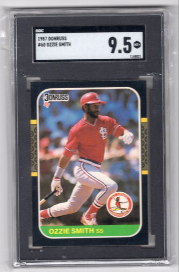 1987 Donruss Ozzie Smith SGC 9.5