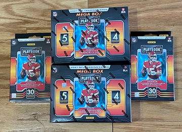 2021 Playbook Two Mega Boxes and Two Hanger Boxes