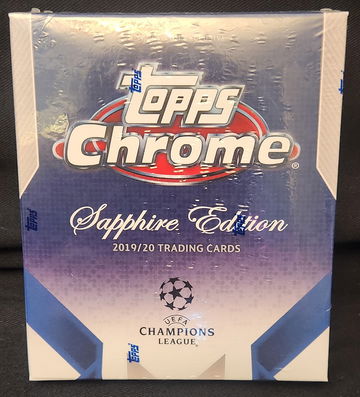 2019-2020 Topps Chrome UEFA Sapphire