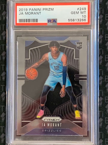 2019 Panini Prizm Ja Morant Rookie RC PSA 10 (Brand New Slab)