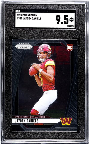 2024 Panini Prizm #347 Jayden Daniels SGC 9.5