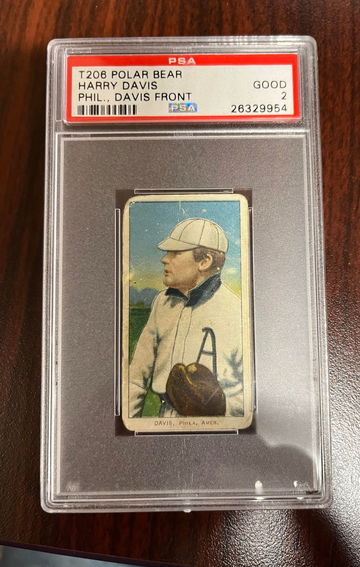 T206 Harry Davis PSA 2 Polar Bear