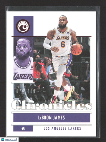 2021-22 Panini Chronicles LeBron James #4 Base Set 10