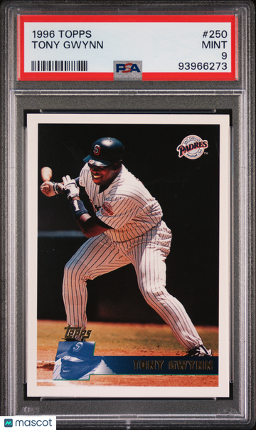 1996 Topps Tony Gwynn #250 PSA 9