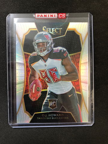 2016 Select Football - OJ Howard - 2017 XRC Rookie Silver Prizm - Sealed