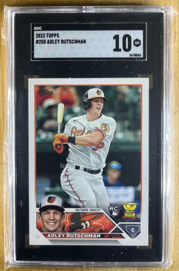 2023 Topps Series 1 Adley Rutschman SGC 10 RC Rookie