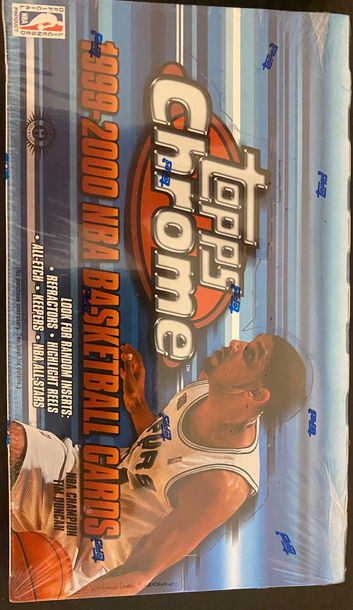 1999/00 Topps Chrome Basketball Hobby Box