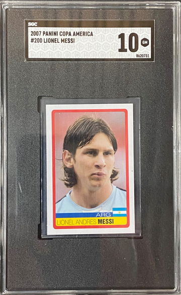 2007 Panini Copa America #200 Lionel Messi