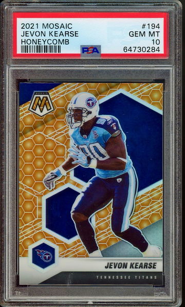 2021 MOSAIC JEVON KEARSE HONEYCOMB #194 PSA 10