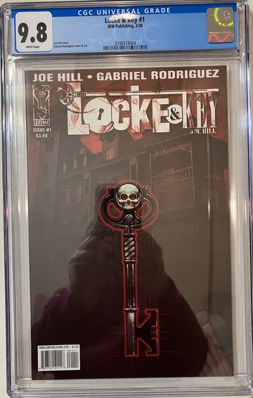 LOCKE & KEY # 1 IDW PUBLISHING 2008 CGC 9.8 WHITE PAGES BEAUTIFUL COMIC!!