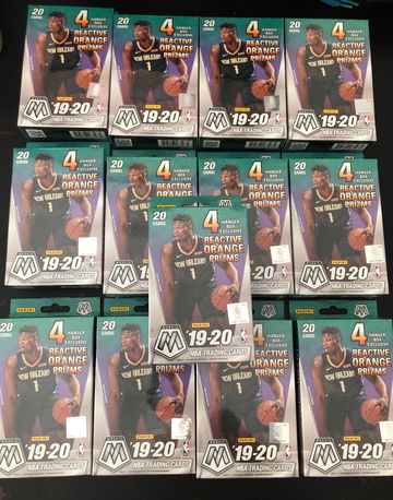 2019-20 Panini Mosaic Basketball Hangers [Lot of 13] 