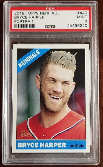 2015 Topps Heritage Bryce Harper 