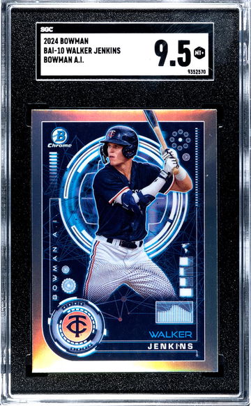 2024 Bowman #BAI-10 Walker Jenkins A.I. SGC 9.5